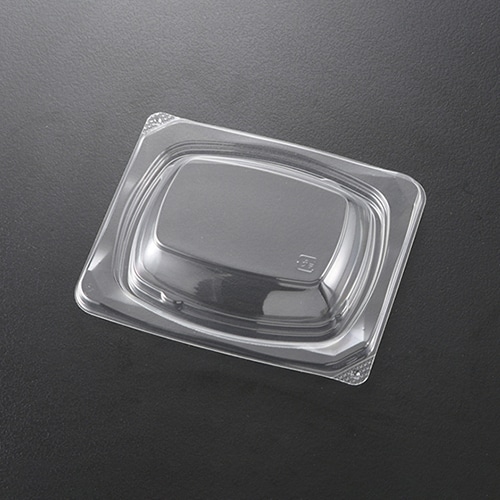 ケーピープラテック 惣菜容器 KN-100 フタ  50枚/袋（ご注文単位32袋）【直送品】