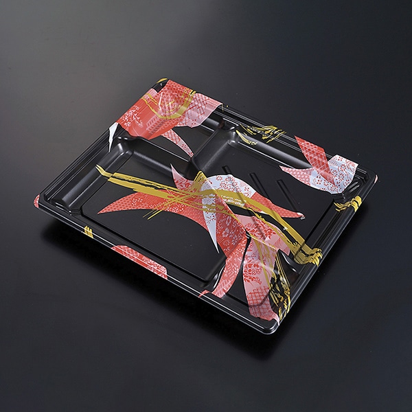 ケーピープラテック 弁当容器 KIP-501M 本体 京雷神 50枚/袋（ご注文単位12袋）【直送品】