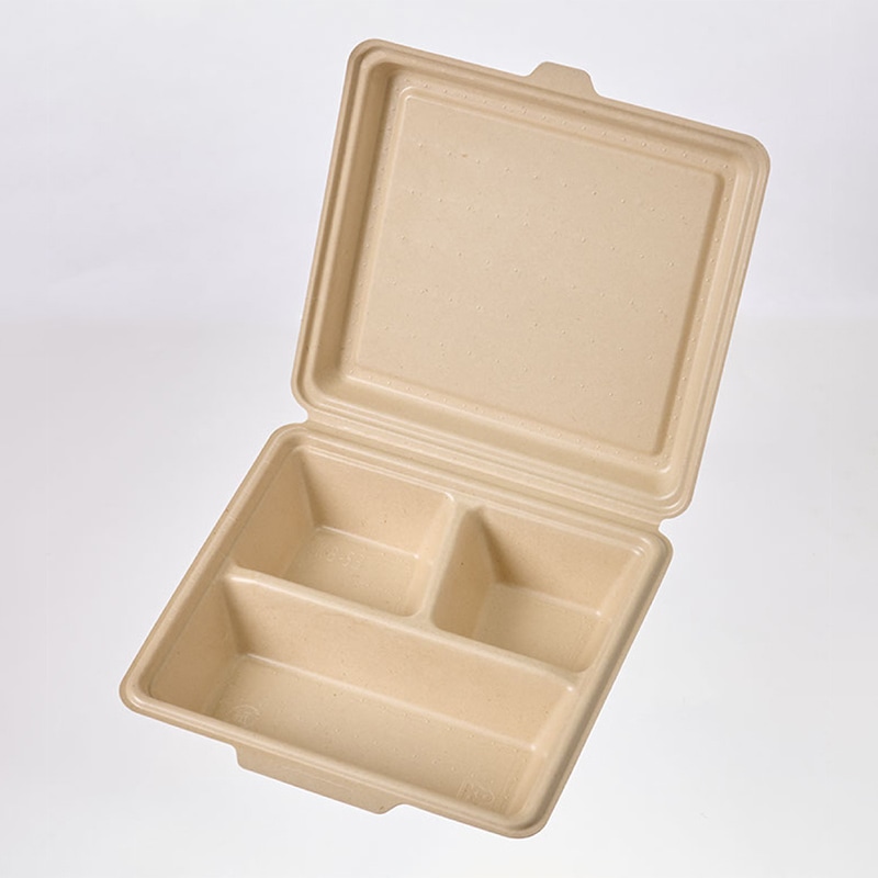 ケーピープラテック 紙容器　KBボックス  KB-53　ナチュラル 25枚/袋（ご注文単位8袋）【直送品】