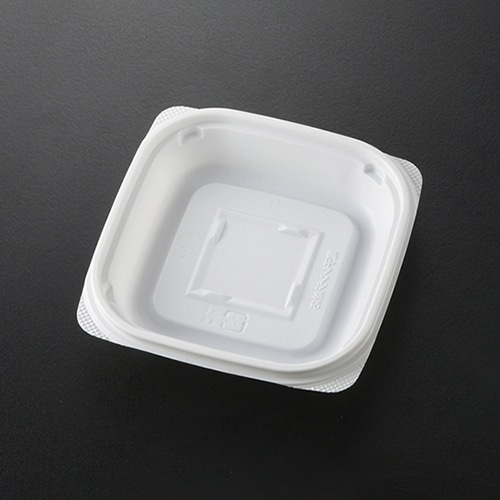 ケーピープラテック 惣菜容器 KN-8 本体 白 50枚/袋（ご注文単位40袋）【直送品】