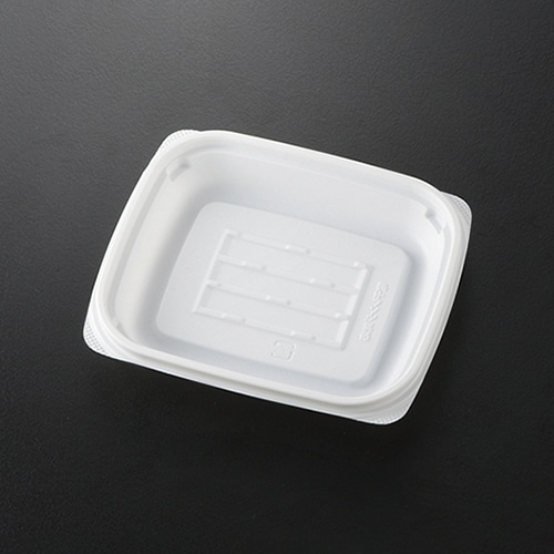 ケーピープラテック 惣菜容器 KN-13 本体 白 50枚/袋（ご注文単位32袋）【直送品】