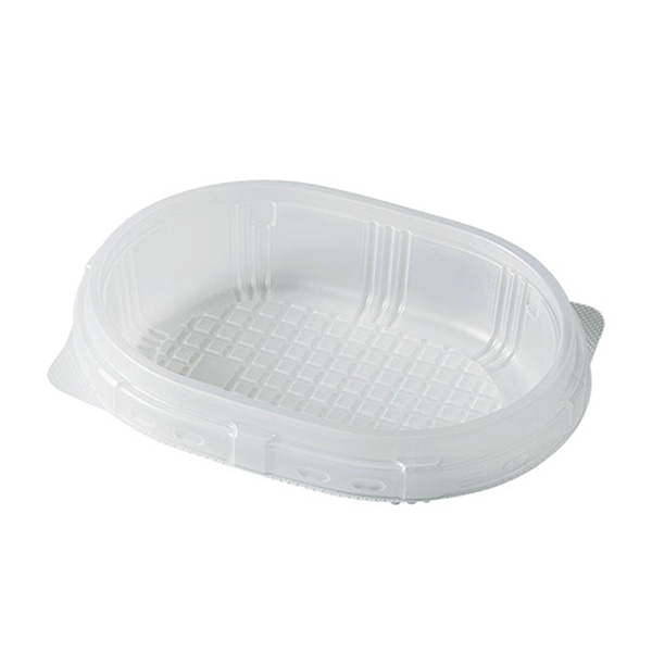 ケーピープラテック 紙ワッパ KMワッパ 中皿1 PP 160 50枚/袋（ご注文単位8袋）【直送品】