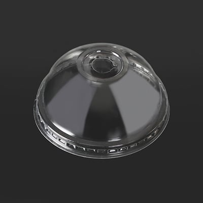 ケーピープラテック U型PPコップ φ96 ドームフタ Q-D96 50枚/袋（ご注文単位40袋）【直送品】