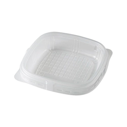 ケーピープラテック 紙カップ容器 KMスクエア 中皿1 130 50枚/袋（ご注文単位6袋）【直送品】