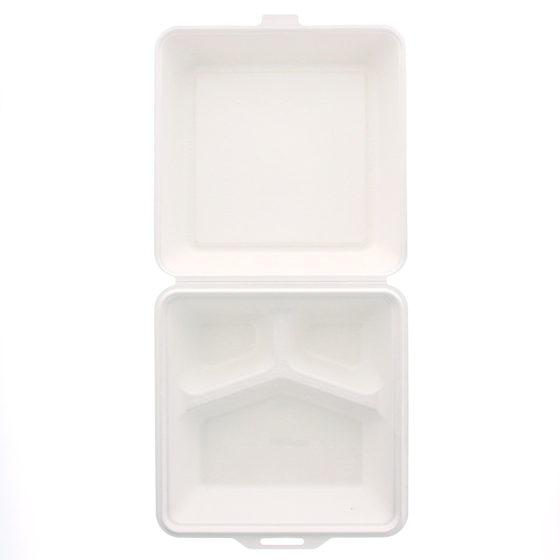 ケーピープラテック 紙容器 KMボックス KM-57-T ホワイト 25枚/袋(ご注文単位8袋)【直送品】