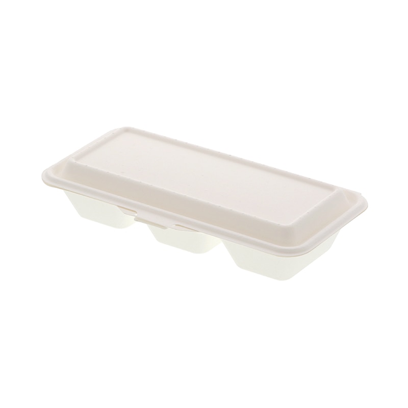 ケーピープラテック 紙容器 KMボックス KM-43-T ホワイト 50枚/袋(ご注文単位8袋)【直送品】