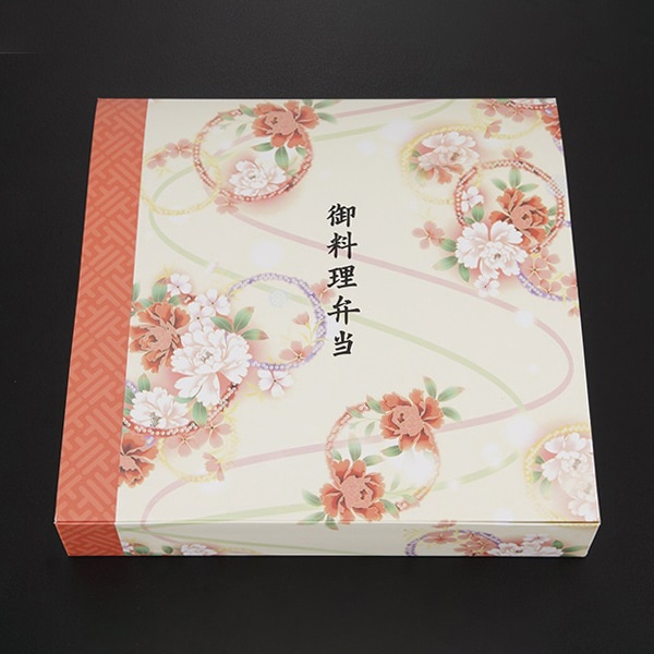 ケーピープラテック 紙製弁当容器 K-BOX 外箱 80-80 天華 50枚/袋（ご注文単位6袋）【直送品】