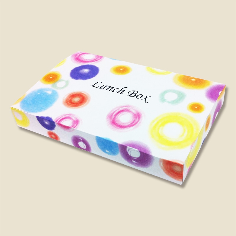 ケーピープラテック 弁当容器 K-BOX 90-60 紙箱 ビー玉 50枚/袋