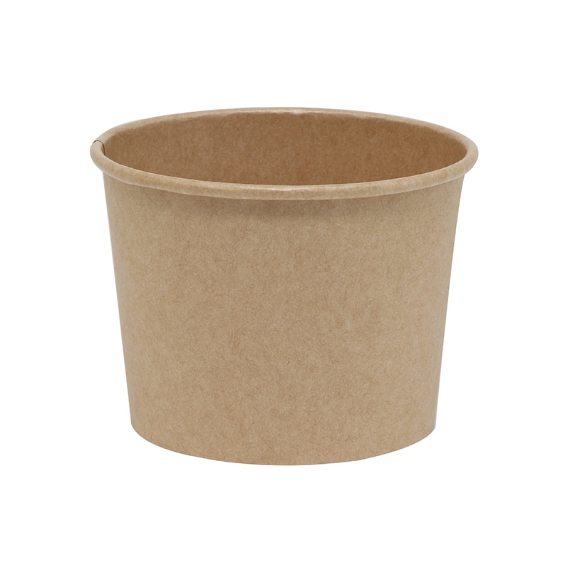 ケーピープラテック 紙容器 KMカップ KM110-520 ナチュラル 本体 50枚/袋