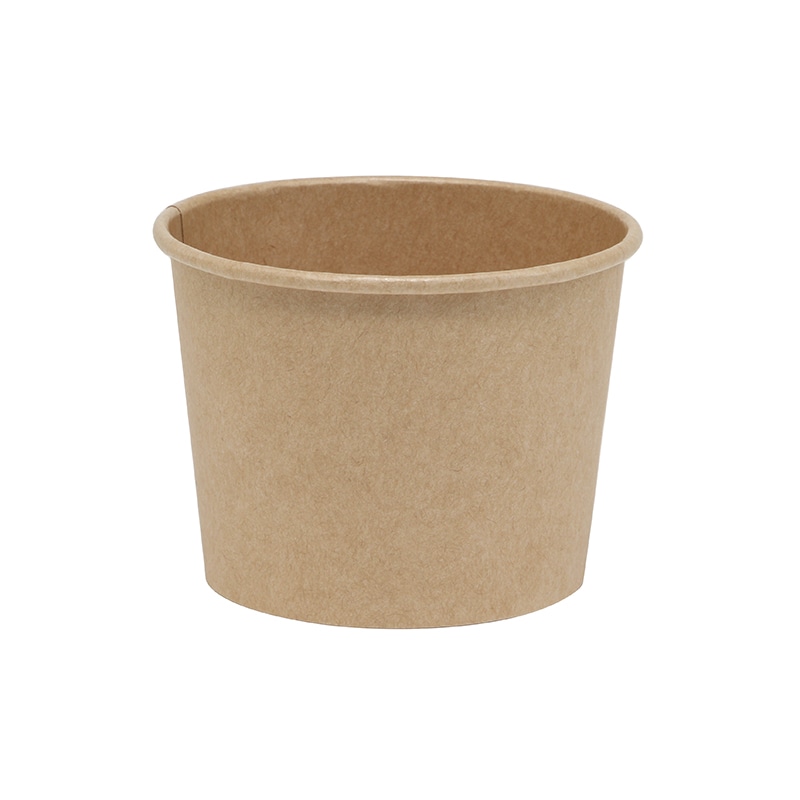 ケーピープラテック 紙容器 KMカップ KM100-390 ナチュラル 本体 50枚/袋