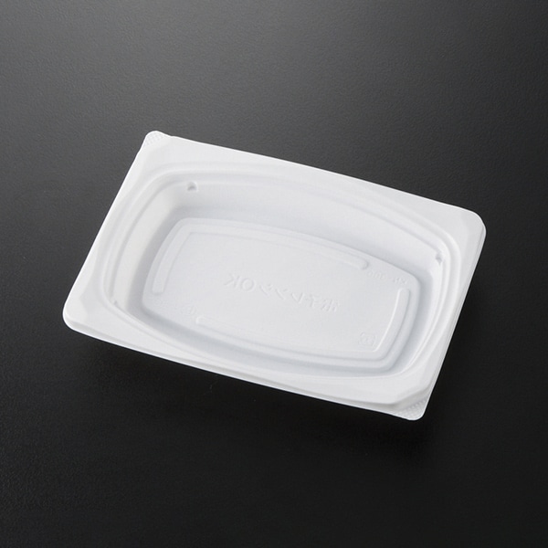 ケーピープラテック 惣菜容器 KN-300 本体 白 50枚/袋（ご注文単位24袋）【直送品】