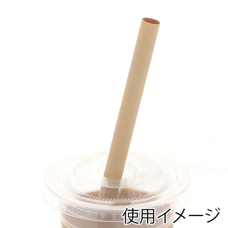 ケーピープラテック 竹ストロー 斜口 12mm 単袋 140本/箱