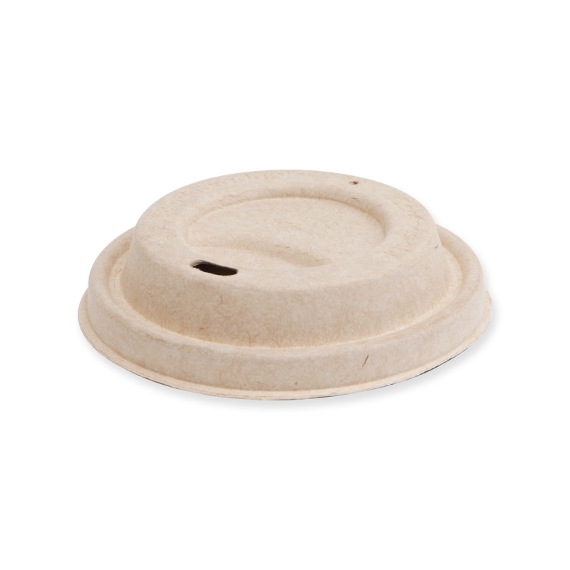 ケーピープラテック 紙コップ 80パルプリッド フタ ナチュラル 50個/袋