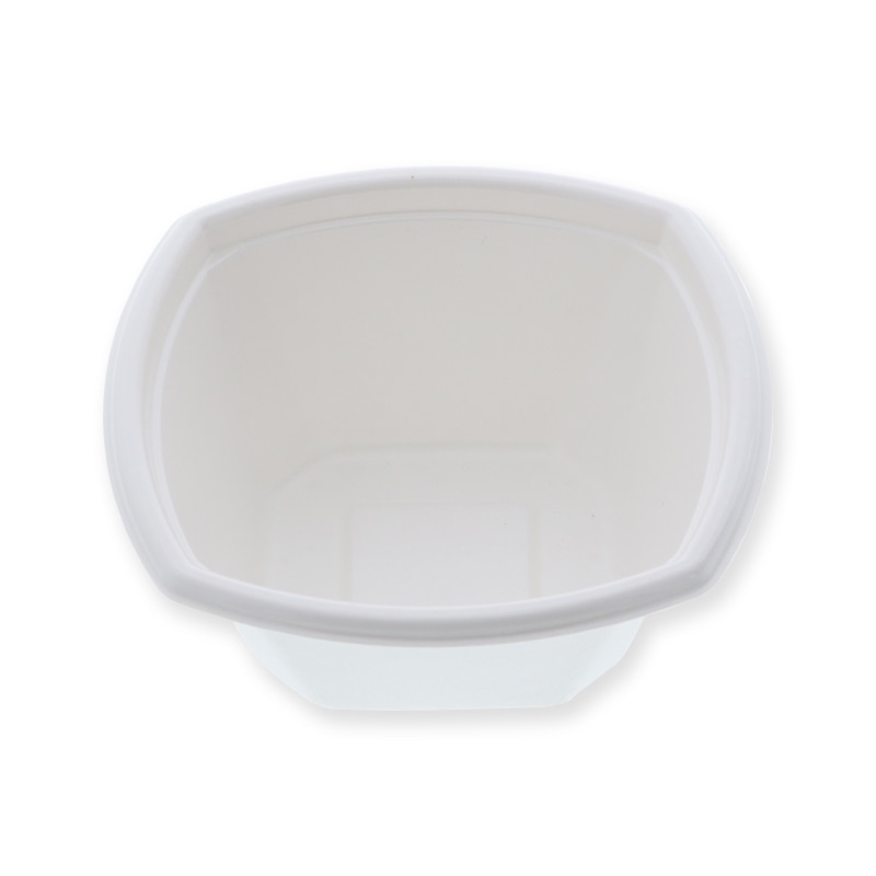 ケーピープラテック 丼容器 KMPランチ KMPランチ-7 本体 ホワイト 50枚/袋（ご注文単位12袋）【直送品】