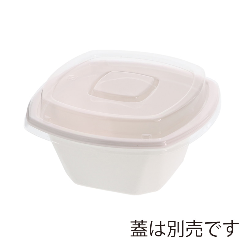 ケーピープラテック 丼容器 KMPランチ KMPランチ-7 本体 ホワイト 50枚/袋(ご注文単位12袋)【直送品】