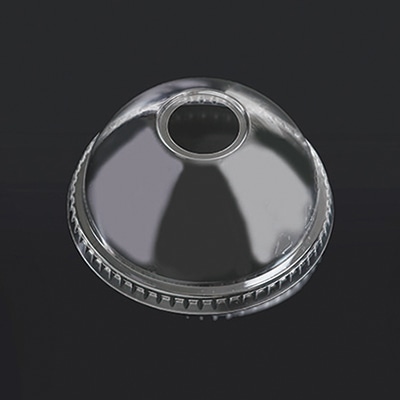 ケーピープラテック PETコップ φ98 ドームフタ 穴有 DY-D98 50枚/袋（ご注文単位20袋）【直送品】