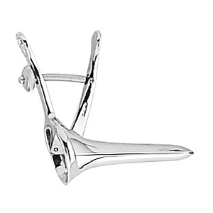 膣鏡　クスコー氏　クローム　SS   1個（ご注文単位1個）【直送品】