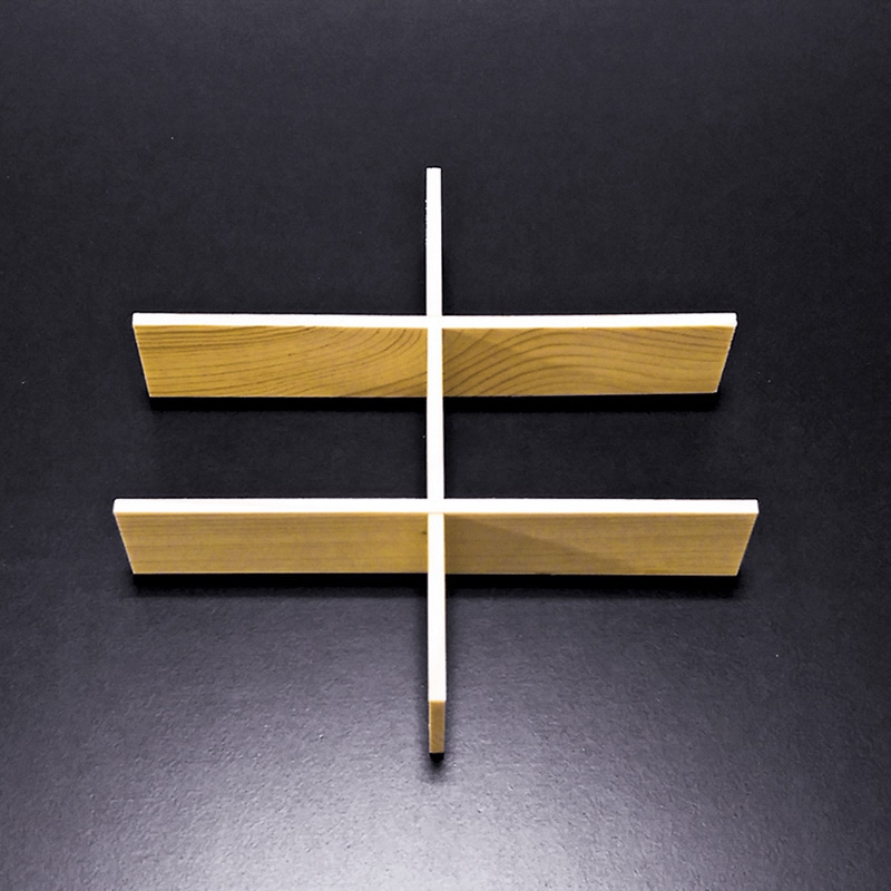 神堂 白木 6.5寸用 6つ仕切 1個(ご注文単位1個)【直送品】