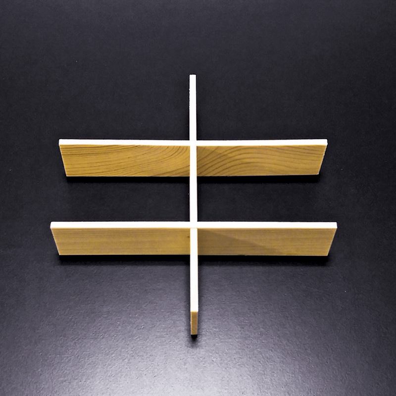 神堂 白木　7寸用　6つ仕切   1個（ご注文単位1個）【直送品】