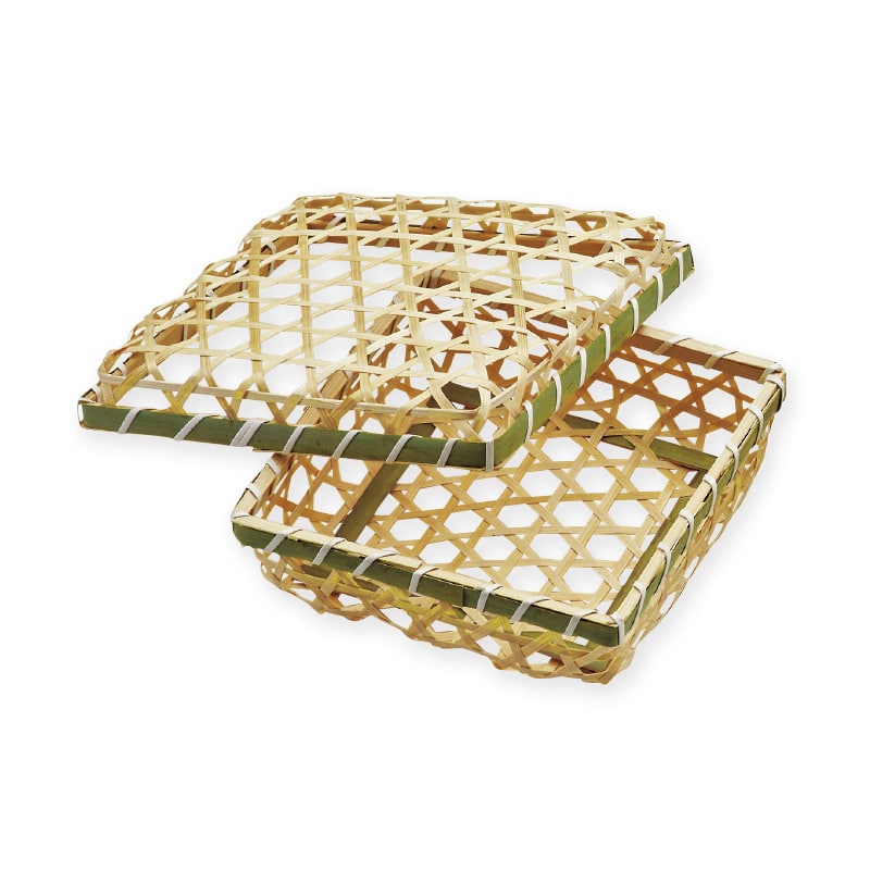 神堂 竹カゴ 新竹舞 角 小 1個(ご注文単位1個)【直送品】