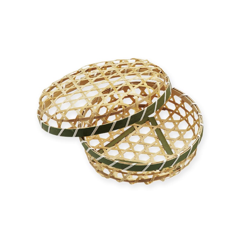 神堂 竹カゴ 新竹舞 丸 小 1個(ご注文単位1個)【直送品】