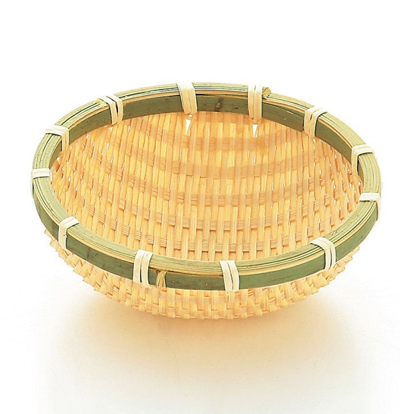 神堂 竹ザル 新わん型 10cm 16748 1個(ご注文単位1個)【直送品】