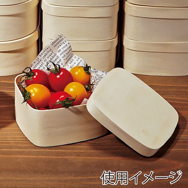 神堂 白楊テイクアウトセイロ 角(10角) 09369 1個(ご注文単位1個)【直送品】