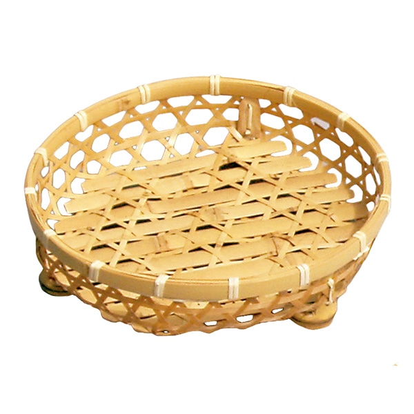 神堂 オードブル篭 晒竹オードブル 9寸 14402 1個(ご注文単位1個)【直送品】
