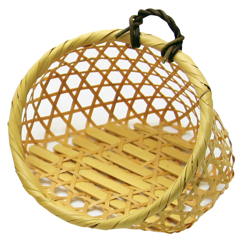 神堂 盛り付け篭 せせらぎ篭 14463 白 1個(ご注文単位1個)【直送品】