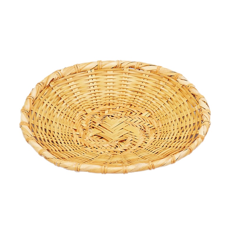 神堂 晒竹山路編みザル φ18cm 14441 1個（ご注文単位1個）【直送品】