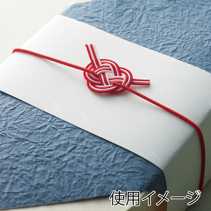 神堂 ゴム付き水引飾り 紅白あわじ 50本/束