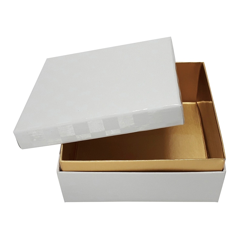 神堂 貼箱 KAMI-CASE スモール 市松白 04748 1個(ご注文単位10個)【直送品】