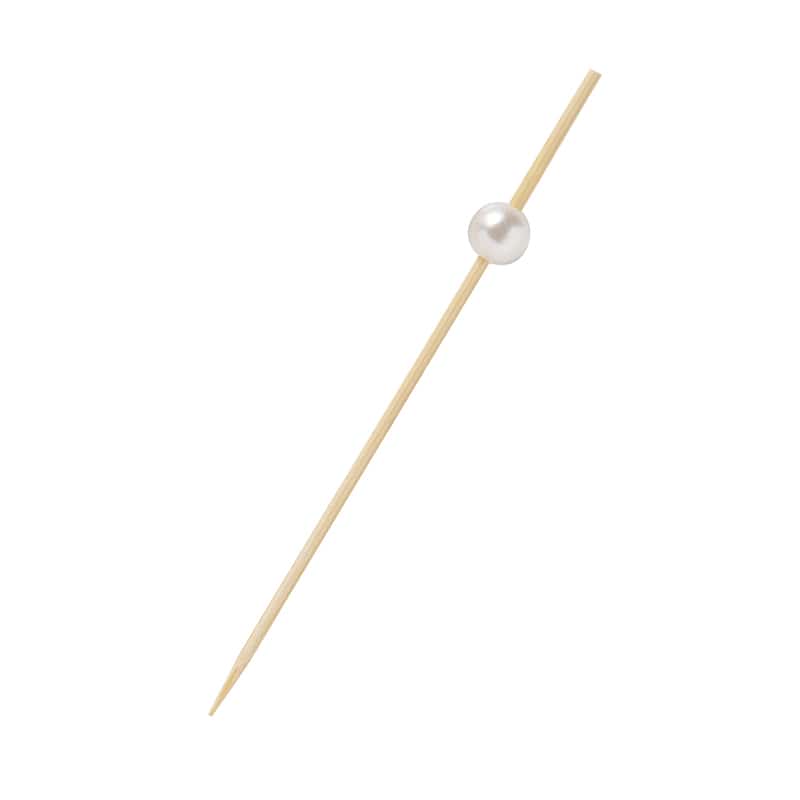 神堂 パールピックス 7cm 15042　ホワイト 50本/パック（ご注文単位1パック）【直送品】