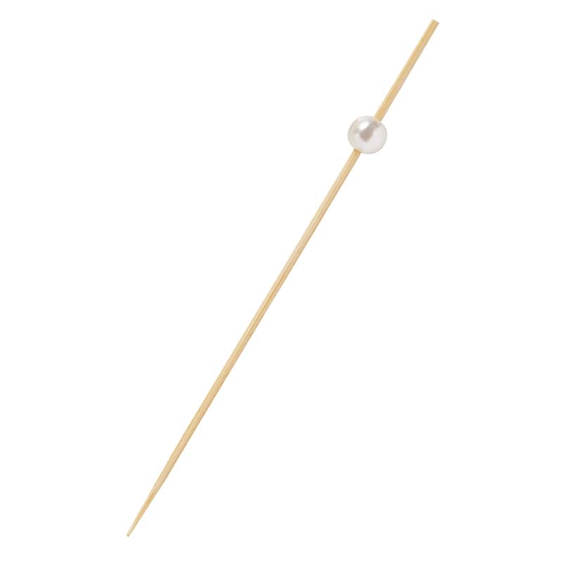 神堂 パールピックス 9cm 15043　ホワイト 50本/パック（ご注文単位1パック）【直送品】