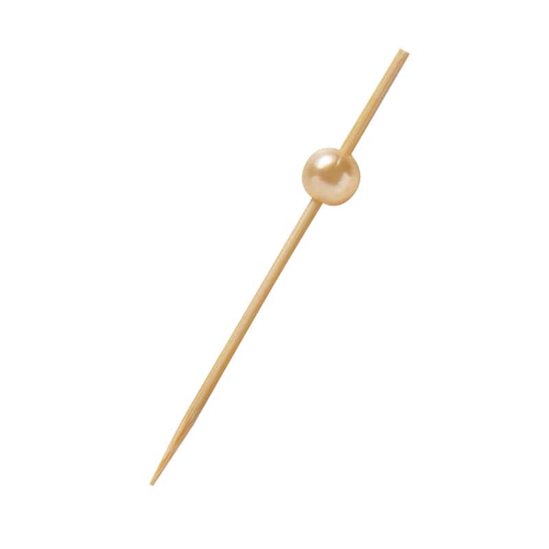 神堂 パールピックス 5cm 15047　ゴールド 50本/パック（ご注文単位1パック）【直送品】