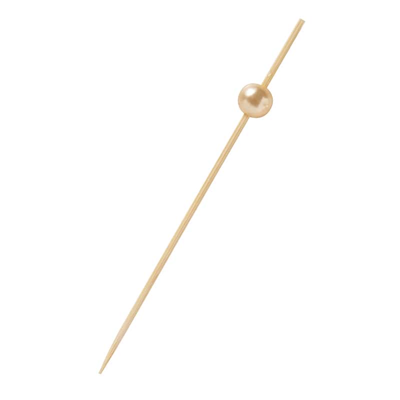 神堂 パールピックス 7cm 15048　ゴールド 50本/パック（ご注文単位1パック）【直送品】