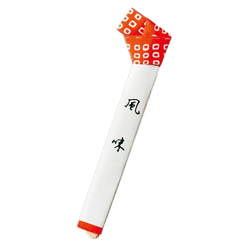 神堂 風味楊枝(太刀型) 70mm 袋入 16176 赤 500本/パック(ご注文単位1パック)【直送品】