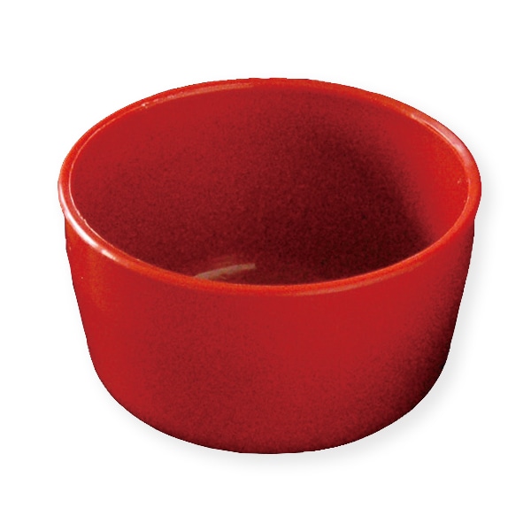 神堂 PP丸小鉢 09416 朱 1個(ご注文単位1個)【直送品】