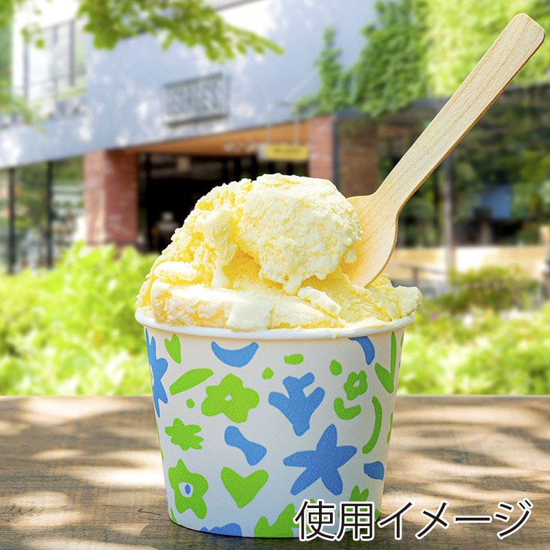 神堂 木製スプーン  16210 100本/パック（ご注文単位1パック）【直送品】