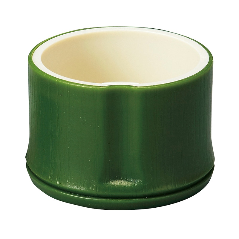 神堂 プラ竹カップ　新竹チョコ若竹 丸-大 09747 12個/箱（ご注文単位1箱）【直送品】