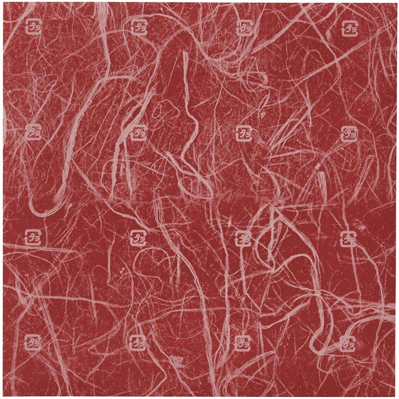 神堂 雲流柄シート 12角 17344　紅梅 100枚/束（ご注文単位1束）【直送品】