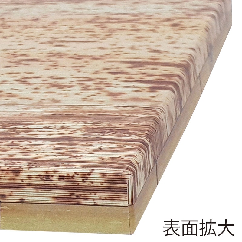 神堂 食品容器　KAMI　BOX 長角M 04792　竹皮柄 1個（ご注文単位1個）【直送品】