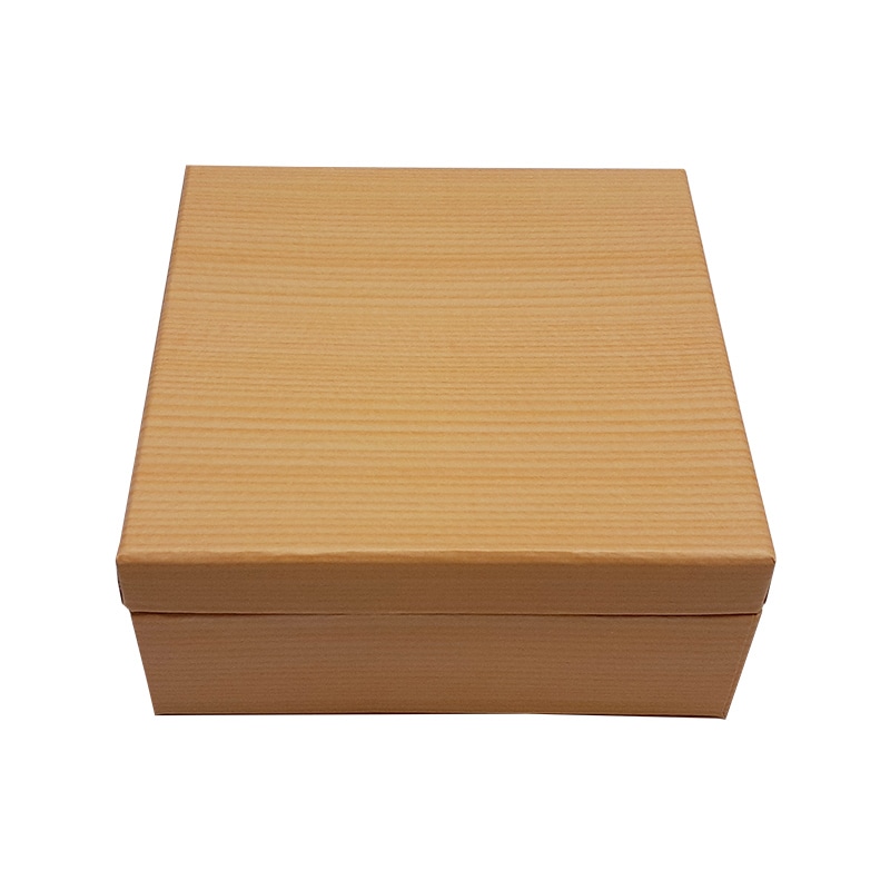 神堂 食品対応貼箱　KAMI-CASE　本体・蓋セット スモール モミ柄　04753 1個（ご注文単位300個）【直送品】