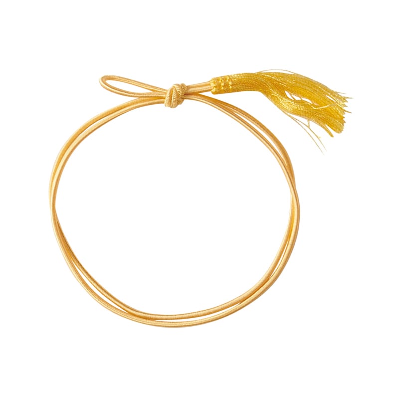 神堂 ゴム房 いろどり結び 房付 なたね 09764 50本/束（ご注文単位1束）【直送品】