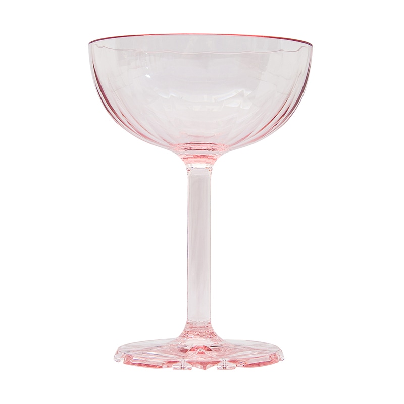 石川樹脂工業 プラキラ トライタン シャンパングラス 130cc ピンク 056240002 1個(ご注文単位1個)【直送品】