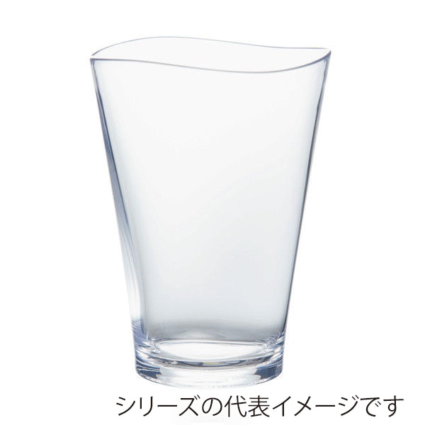 石川樹脂工業 プラキラ　タンブラーゆらぎ 240cc　クリアー 072384001 1個（ご注文単位1個）【直送品】