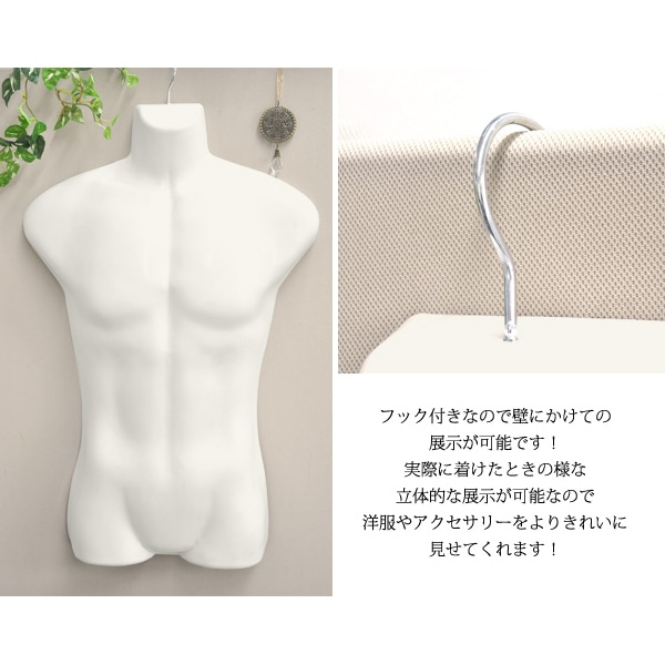 プラタ 紳士用 前面ハーフトルソー ywx145 1個(ご注文単位1個)【直送品】