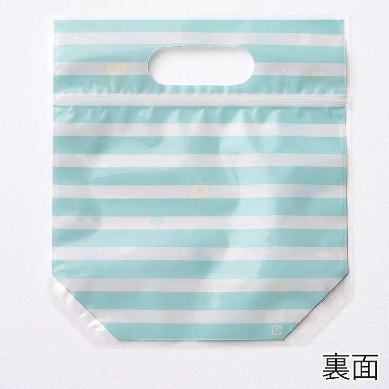 cotta ジッパーバッグ　海のいきもの　M  99225 10枚/袋（ご注文単位50袋）【直送品】