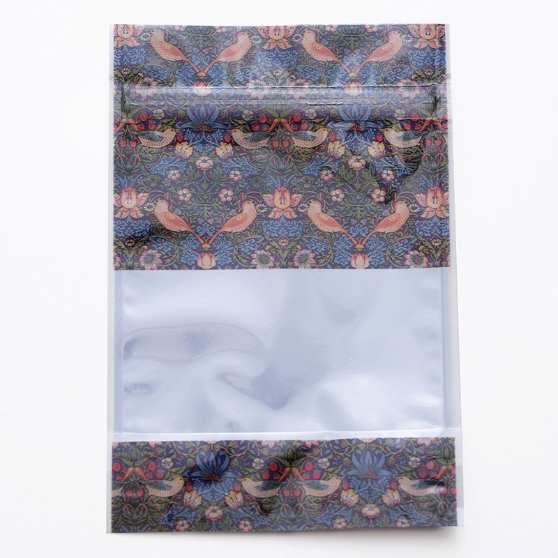 cotta スタンドガス袋M　ウィリアム・モリス柄　いちご泥棒  99237 50枚/袋（ご注文単位40袋）【直送品】