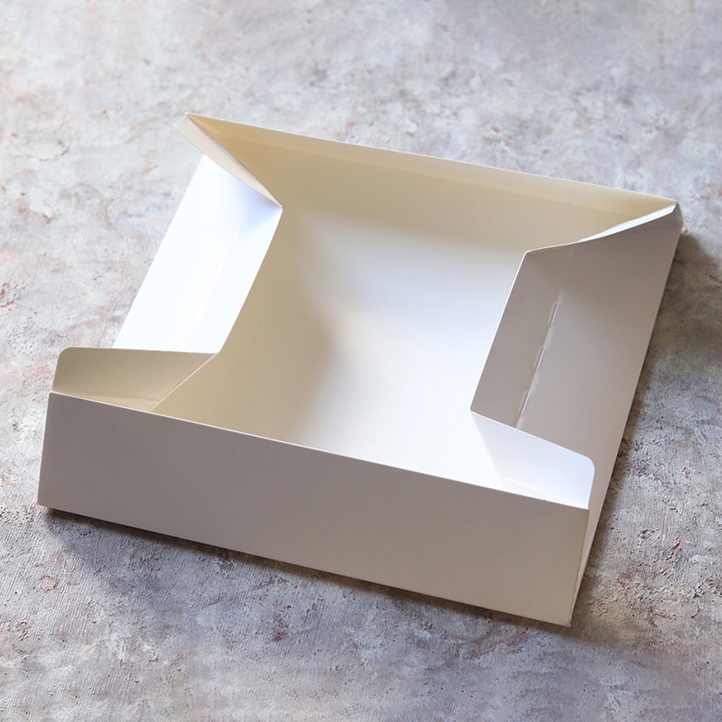 cotta 折り畳みスクエア紙型 18cm 99287 10個/束(ご注文単位50束)【直送品】